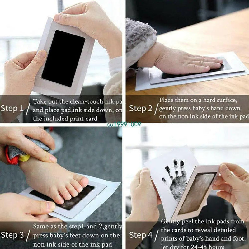 Newborn Wipe Safe Hand & Foot Print Kit by salelink.co.nz