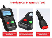 KONNWEI KW590 OBDII Diagnostic Scanner Vehicle Engine Diagnosis Code Reader by salelink.co.nz