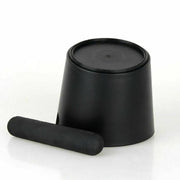 Coffee Knock Box Espresso Grinds Waste Container Tamper Bin Black by salelink.co.nz