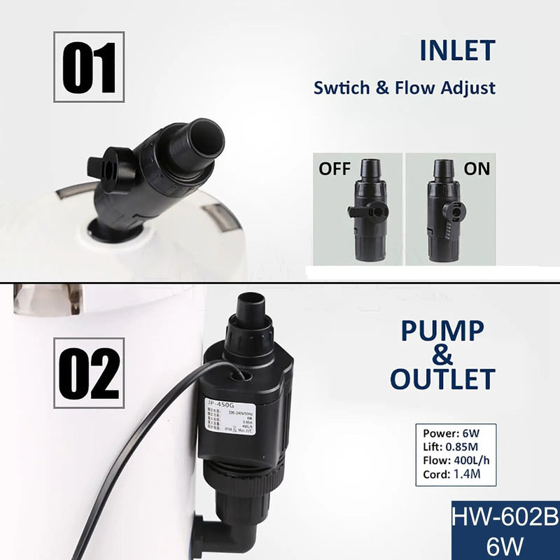 Fish Tank Filter Kit by salelink.co.nz