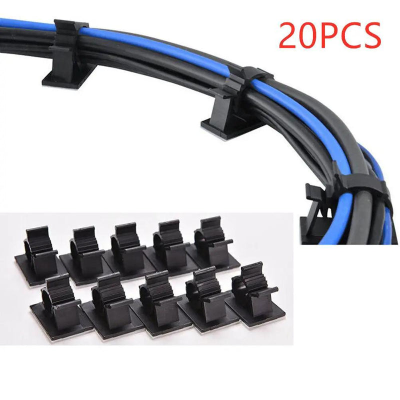 Cable Clips Cable Organiser Management Wire by salelink.co.nz