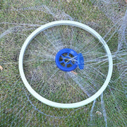 Fishing Net Quick Throw Mono Nylon Mesh Drawstring Chain Bottom Spread by salelink.co.nz