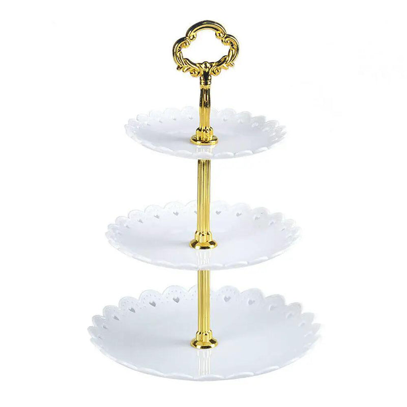 3 Tier Tool Cake Plate Stand by salelink.co.nz