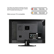 TV Wall Mount Bracket LCD LED Monitor 10"-27" TV Holder by salelink.co.nz