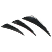 6Pcs Car Front Bumper Lip Splitter Fins Body Spoiler Canards Refit by salelink.co.nz