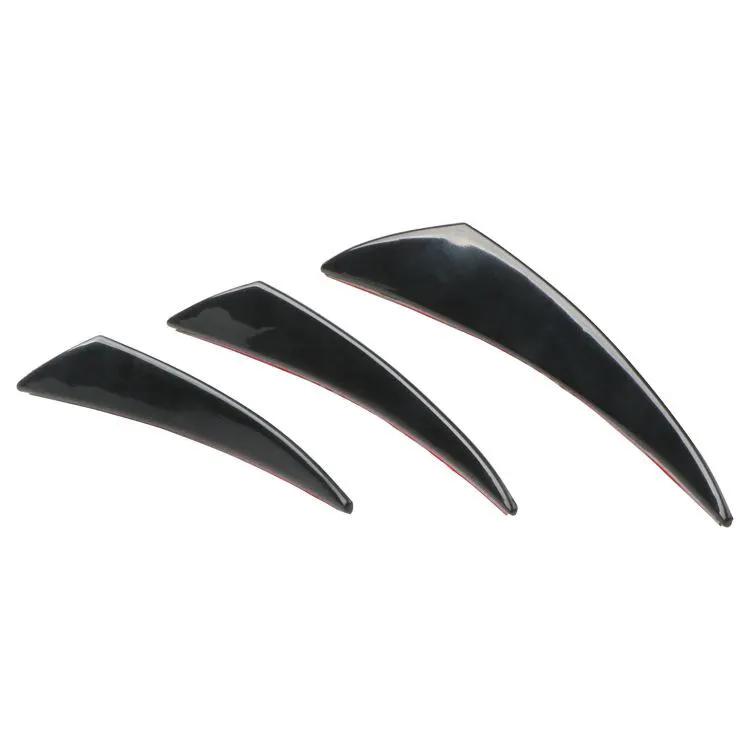 6Pcs Car Front Bumper Lip Splitter Fins Body Spoiler Canards Refit by salelink.co.nz