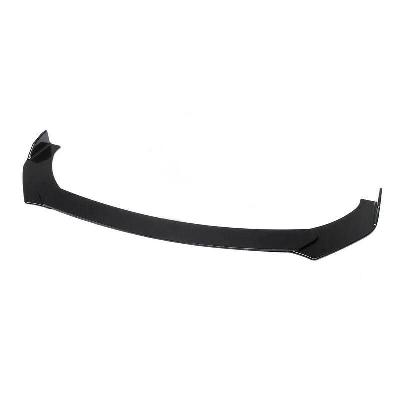 Universal Gloss Black Car Front Bumper Protector Lip Kit by salelink.co.nz