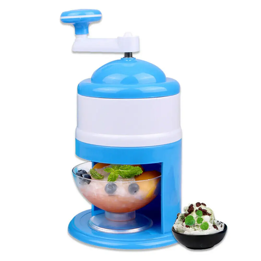 Manual Ice Shaver Machine Hand Crank Premium Ice Crusher Snow Cone Maker Tool by salelink.co.nz