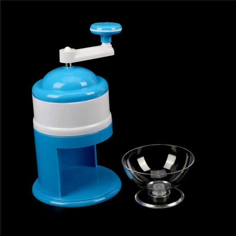 Manual Ice Shaver Machine Hand Crank Premium Ice Crusher Snow Cone Maker Tool by salelink.co.nz