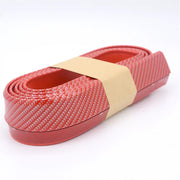 Car Front Bumper Lip Skirt Protector Splitter Body Spoiler Rubber Universal 2.5M by salelink.co.nz