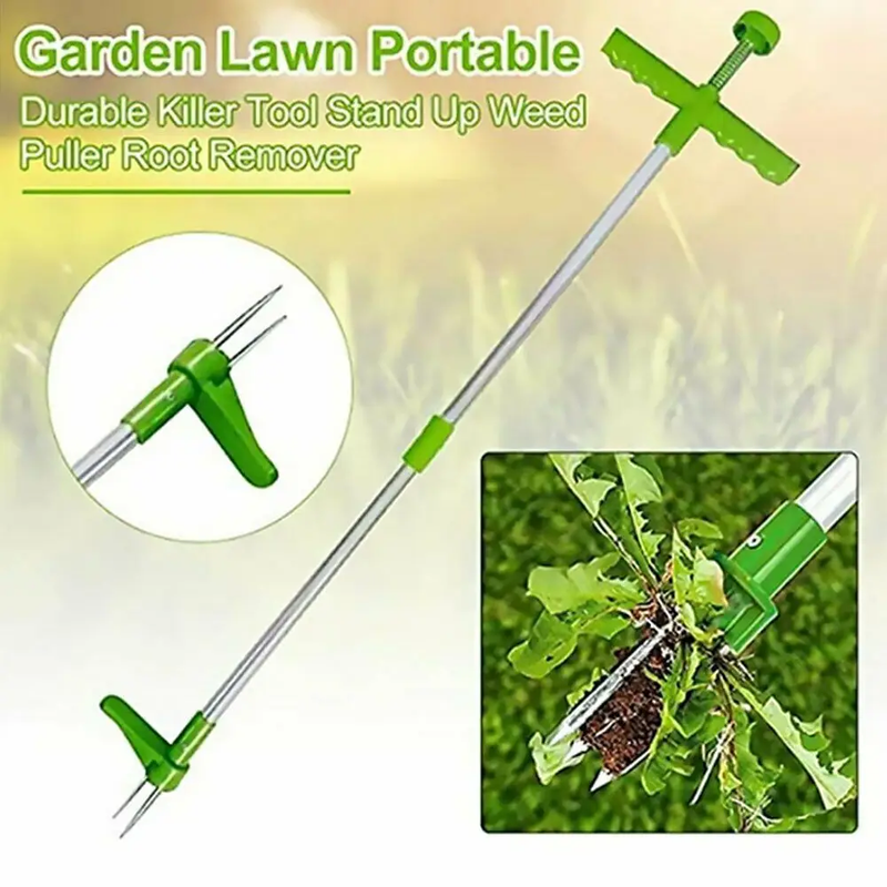 Weed Puller Weeder Twister Twist Pull Garden Lawn Root Killer Remover Tool by salelink.co.nz