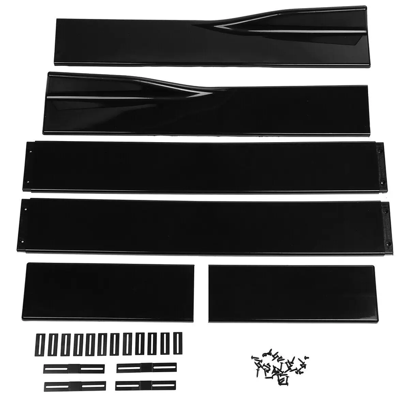 2M Side Skirt Body Kit Rocker Panel Extension Universal by salelink.co.nz