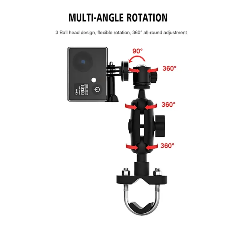 Motorcycle Sports Camera Gopro Holder by salelink.co.nz