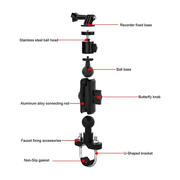 Motorcycle Sports Camera Gopro Holder by salelink.co.nz