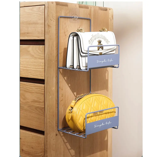2pcs 2 Layer Handbag Rack Bag Organizer Holder by salelink.co.nz