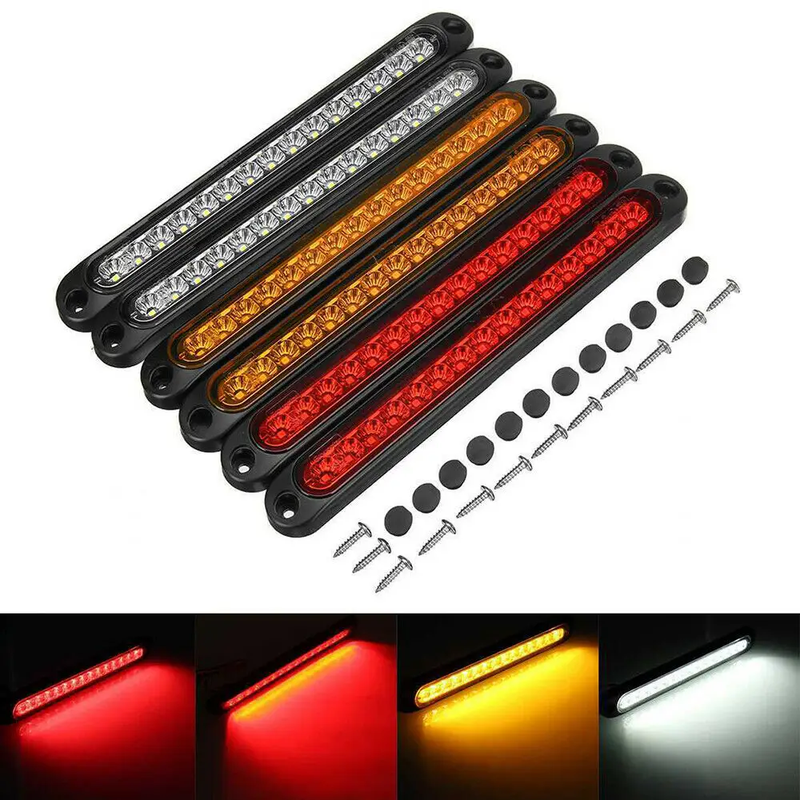 6pcs 15 LED Trailer Lights Truck Trailer Light by salelink.co.nz