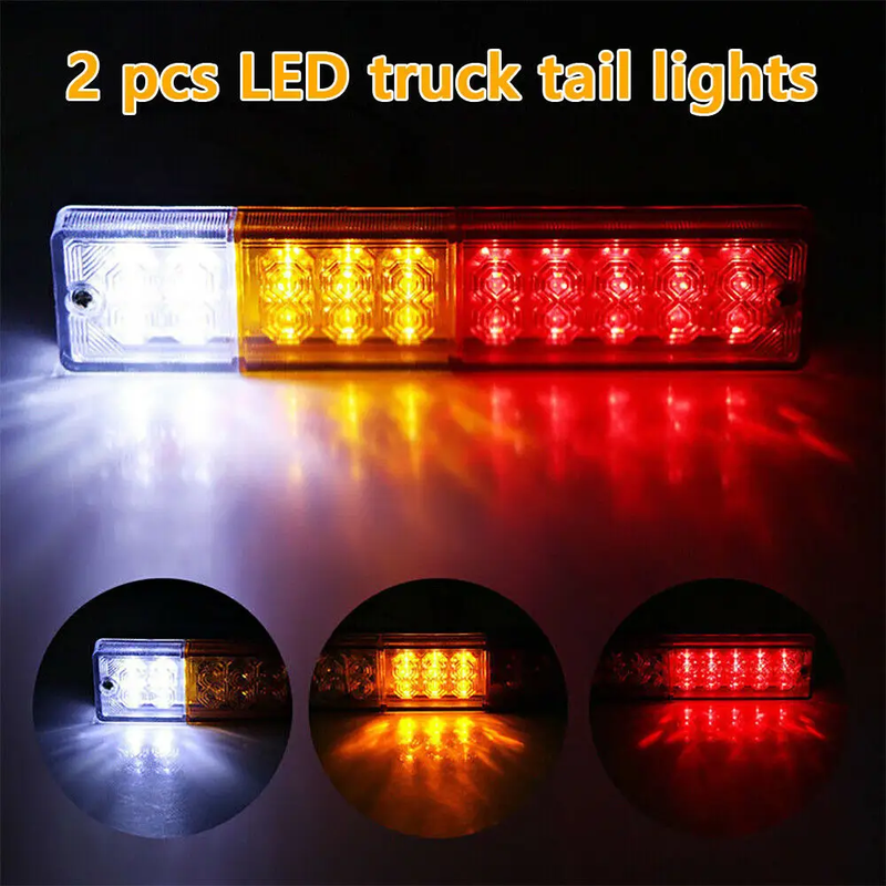 2 x 24V Tail Lights by salelink.co.nz