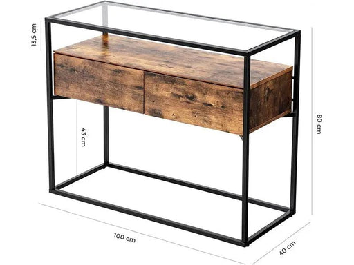 The Shopsite Home-living Stylish Hallway Console Table by VASAGLE Stylish Hallway Console Table by VASAGLE