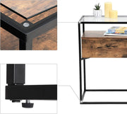 The Shopsite Home-living Stylish Hallway Console Table by VASAGLE Stylish Hallway Console Table by VASAGLE