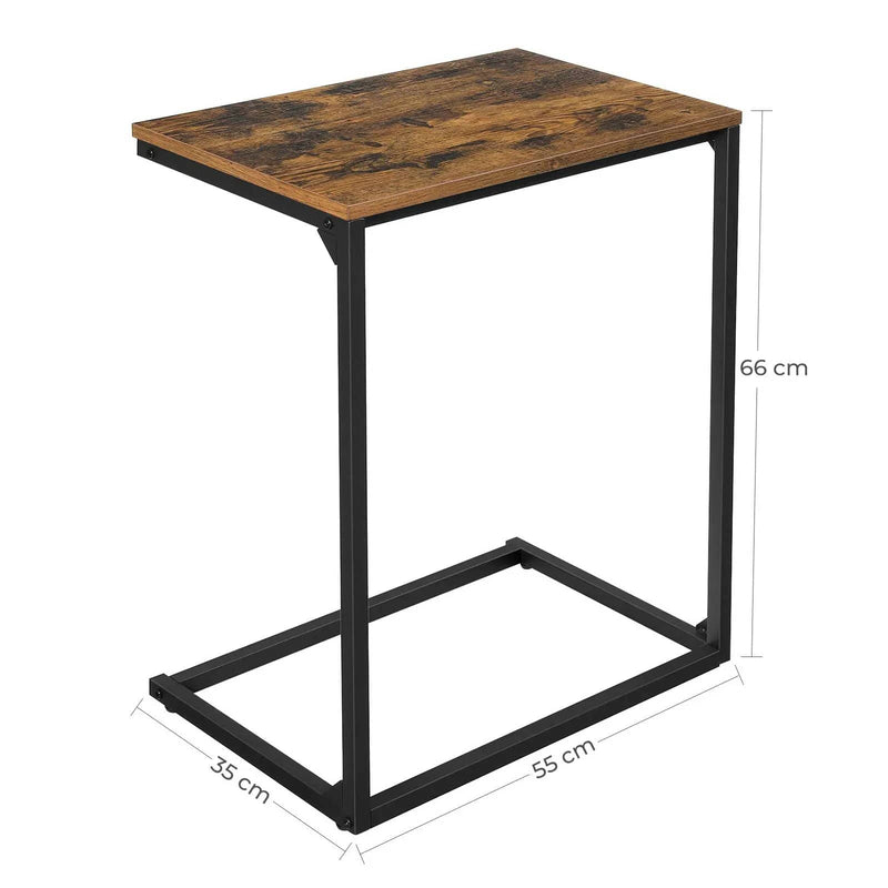 Vasagle C-Shape Laptop Stand Side Table by The Shopsite