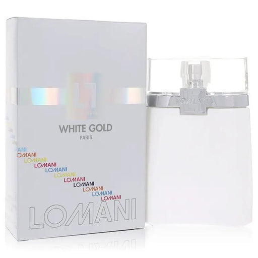 Lomani White Gold Eau De Toilette Spray by Lomani 100 ml by Brands HD