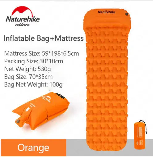 Outdoor Inflatable Mattress - Moisture-Proof Camping Tent Sleep Pad with Pillow Options | 1P & 2P by Mead's Supply & Equipment Outfitters limited