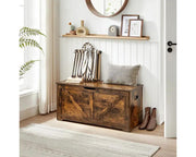 Vasagle Farmhouse Style Storage Bench by The Shopsite