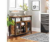 100CM Buffet Cabinet with Glass Doors by The Shopsite