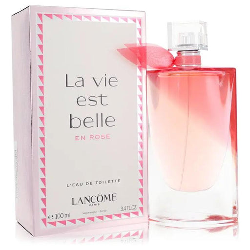 La Vie Est Belle En Rose Leau De Toilette Spray by Lancome 100 ml by Brands HD