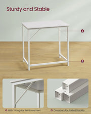 Modern Small Office Desk Workstation Study Table by The Shopsite