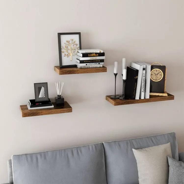 The Shopsite Home-living Floating Shelf 40/60/80- 38mm Thick Floating Shelf 40/60/80- 38mm Thick