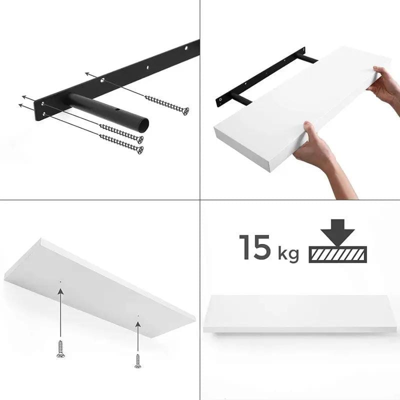 The Shopsite HOME-LIVING Wall Shelf Wall Shelves Floating Display Shelf Wall Shelf Wall Shelves Floating Display Shelf