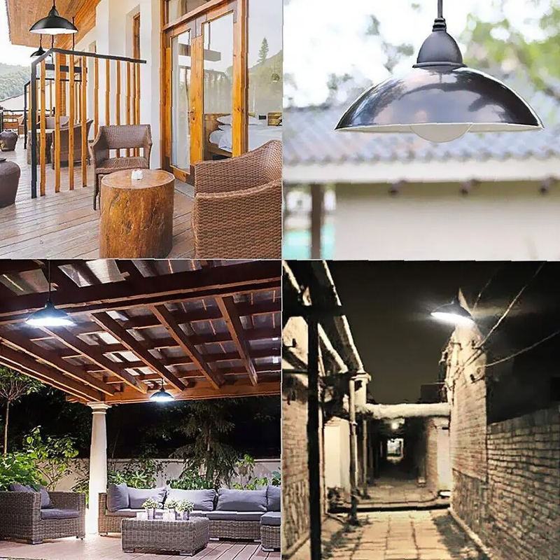 Double Head Solar Pendant Light by salelink.co.nz