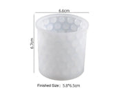 Candle Casting Mould with Resin, Cement, Candle - 04 by Resin Art NZ