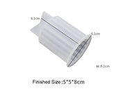Candle Casting Mould with Resin, Cement, Candle - 05 by Resin Art NZ