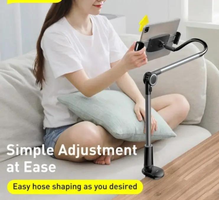 g8buynz Long Arm Adjustable Lazy Phone Holder Clip Foldable Desk Tablet Mount Holder Long Arm Adjustable Lazy Phone Holder Clip Foldable Desk Tablet Mount Holder