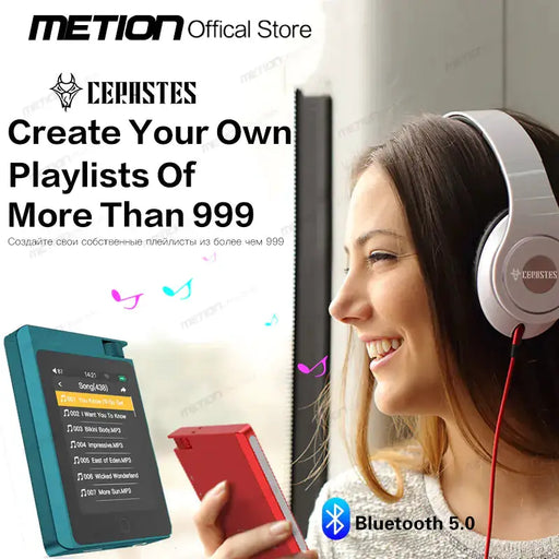 HiFi Lossless MP3 Player with Bluetooth 5.0 - 2.8" Screen, 16GB Storage, 14-Hour Battery | Portable Walkman by Mead's Supply & Equipment Outfitters limited