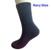 Wool Socks Thickened And Plush Warm Terry Middle Cylinder - Men's Antibacterial Winter Socks by Mead's Supply & Equipment Outfitters limited