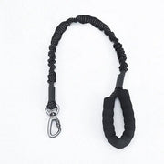 Dog Leash Heavy Duty 80-105cm Shock Absorbing Bungee with Handle BK by dealonline.co.nz
