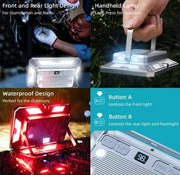 g8buynz Portable Magnetic LED Work Light, Rechargeable Camping Lantern Portable Magnetic LED Work Light, Rechargeable Camping Lantern