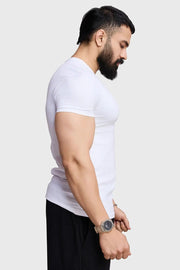 Legacy Crew Neck T-shirt White by Fuaark Nz