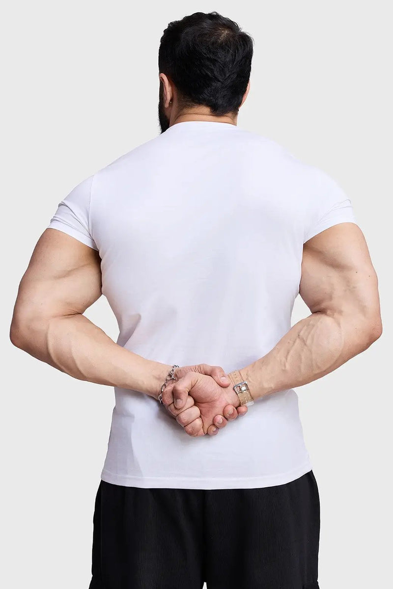 Legacy Crew Neck T-shirt White by Fuaark Nz