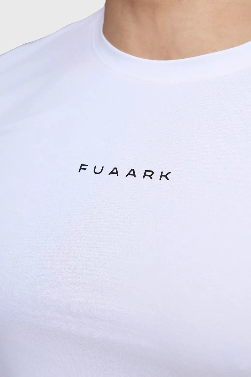 Legacy Crew Neck T-shirt White by Fuaark Nz