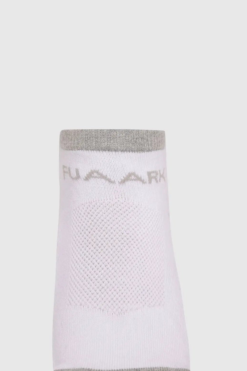 No Show Socks White by Fuaark Nz