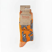 Save the Lemurs Bamboo Socks by Barekind NZ