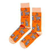 Save the Lemurs Bamboo Socks by Barekind NZ