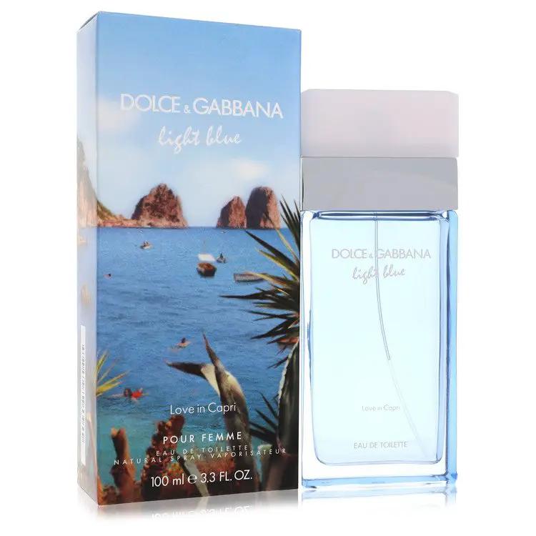 Light Blue Love In Capri Eau De Toilette Spray By Dolce & Gabbana by Brands HD