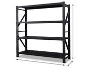 Storage Shelving Warehouse Shelf Shelves Racking Racks 200*200/150*50cm Starter/Add-on by dealonline.co.nz