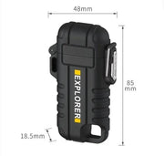 Electric Lighter With 360°Flexible Long Neck Windproof Arc Lighter USB Recharging by g8buynz