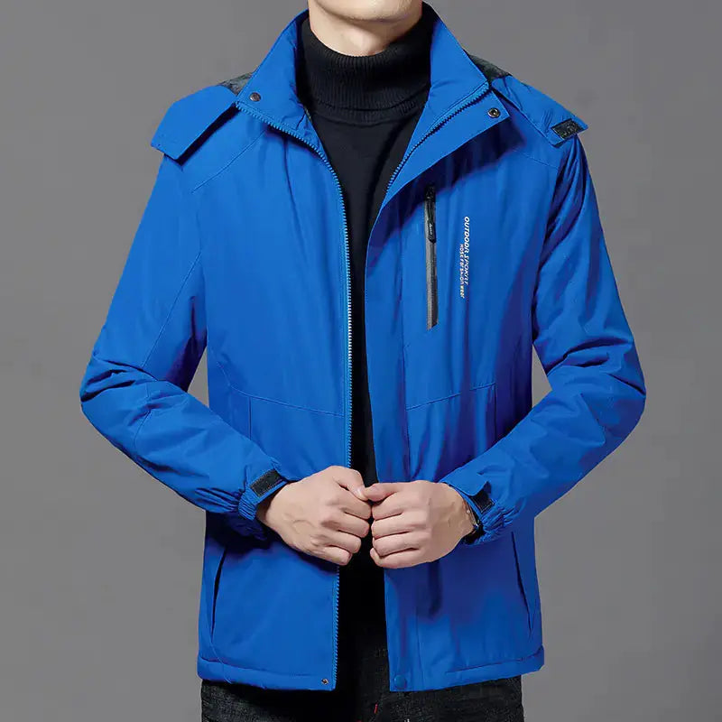 Thickened Windproof and Warm Men's Coat by Mead's Supply & Equipment Outfitters limited